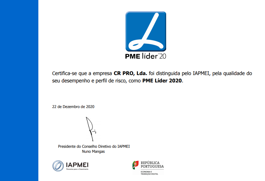 Estatuto de PME Líder 2020
